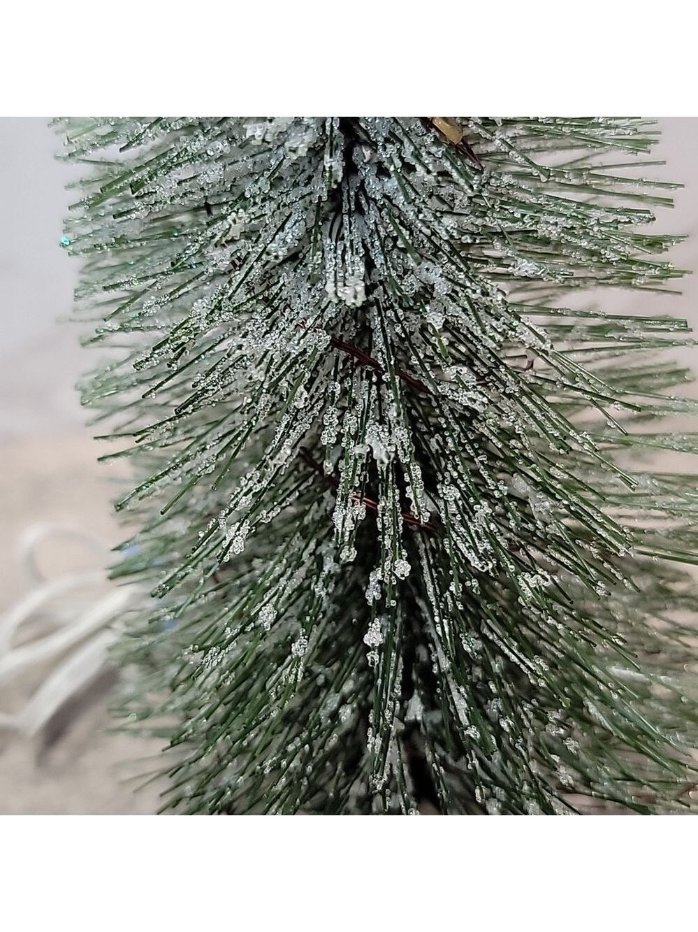 vintage o'well bottle brush lighted christmas tree - Picture 6 of 13